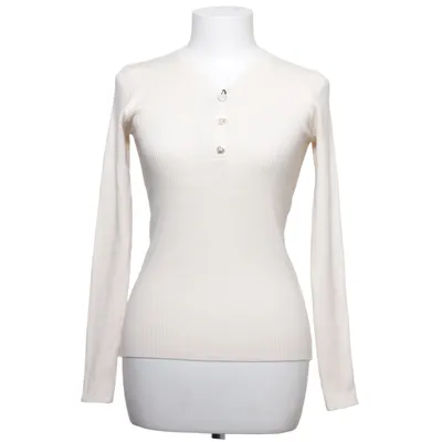 T-shirt manches longues (Beige) de Cosmoda Modal, Polyamide, Polyester, Viscose