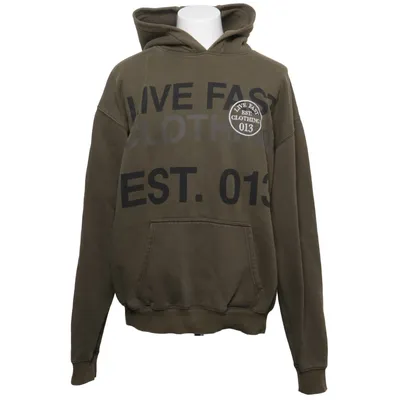 Huvtröja (Grön) från Lfdy Bomull, Polyester