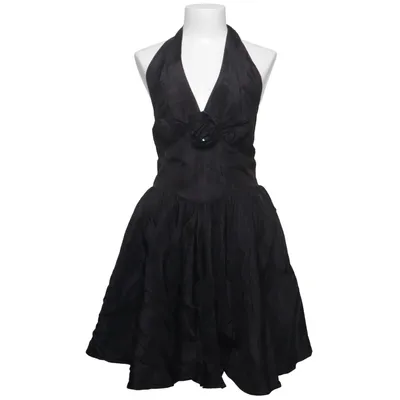 Robe dos-nu (Noir) de Chou Chou Acétate, Polyamide, Polyester