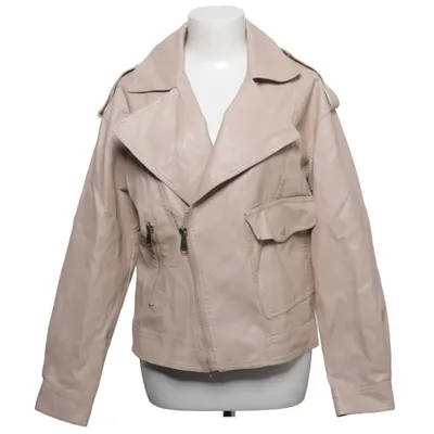 Biker jacket (Beige) from Noémi Kent Polyester, Polyurethane