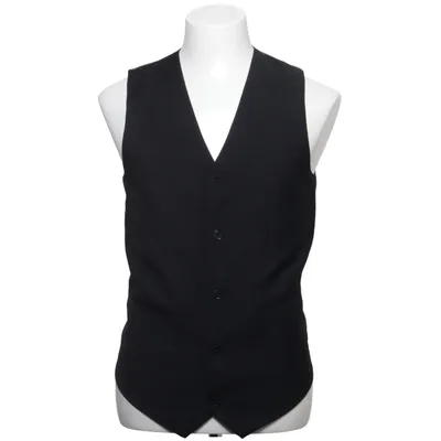 Suit vest (Black) from Vannucci Polyester, Viscose