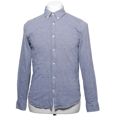 Buttondown-skjorta (Blå) från Velour by Nostalgi Bomull