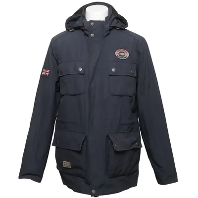 Parka (Gray) from Morris Cotton, Polyamide, Polyester