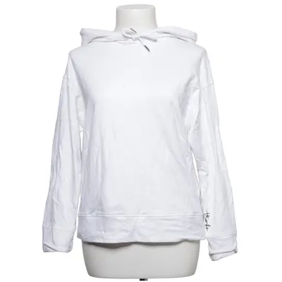 Sweat à capuche (Blanc) de Rösch Coton, Élasthane