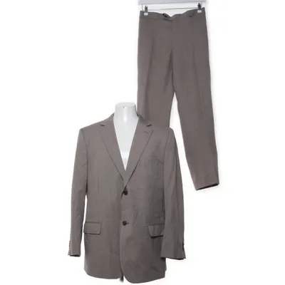 Suit (Brown) from C. Comberti Polyester, Wool