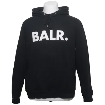 Capuchon sweater (Zwart) van Balr. Katoen, Polyester