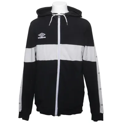 Huvtröja (Svart, Vit) från Umbro Polyester