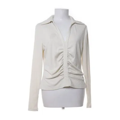 Blus (Beige) från VILA Elastan, Återvunnen polyester