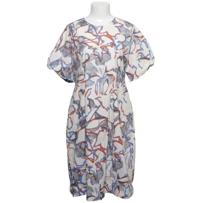 Robe (Blanc, Multicolore) de COS Coton, Élasthane