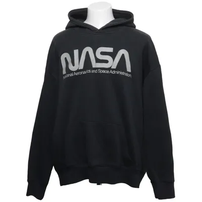 Sweat à capuche (Gris) de Nasa Coton, Polyester