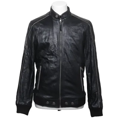 Läderjacka (Svart) från Molltan Skinn, Polyester