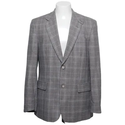 Blazer (Gris, Bleu) de Charles Robertson Acétate, Soie, Viscose, Laine