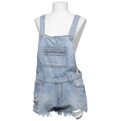 Overalls shorts (Blå) fra Pull & Bear Denim