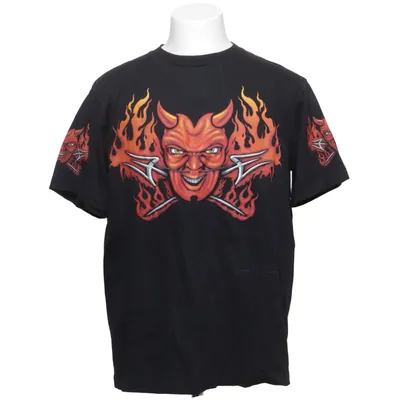 T-shirt (Sort, Flerfarvet) fra Heavy Metal Bomuld
