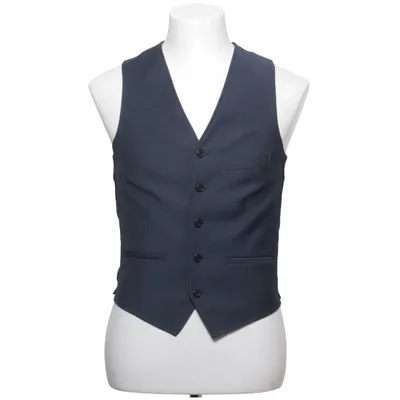 Kostuumgilet (Blauw) van Topman Polyester, Viscose, Wol