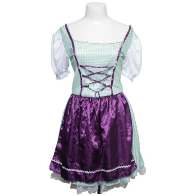 Dirndl (Grön, Lila, Vit)