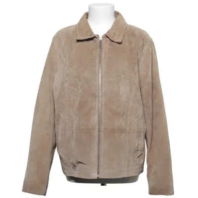 Leather jacket (Beige) from M-Town