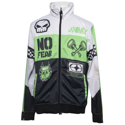 Veste de sport (Blanc, Vert, Noir) de No Fear Polyester