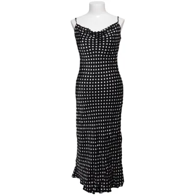 Maxi dress (Black, White) from Zara Viscose