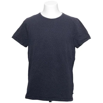 T-shirt (Blå) från Riley Bomull, Elastan