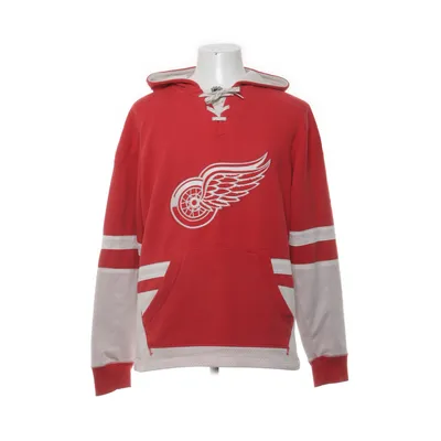 Capuchon sweater (Rood, Meerkleurig) van CCM Katoen, Polyester