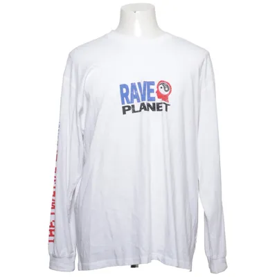 Long sleeve T-shirt (White, Multicolored) from Vailent Cotton