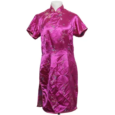 Cheongsam (Pink, Multicolored) from Manon Polyamide, Viscose