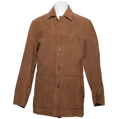 Leather jacket (Brown) from 4 You Polyester, Leather