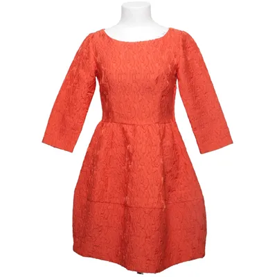 Kjole (Orange) fra H&M Conscious Collection Genanvendt polyester