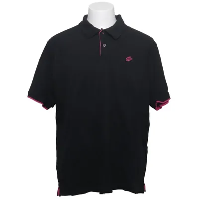 Polo shirt (Black, Pink) from Nils Sundström Cotton