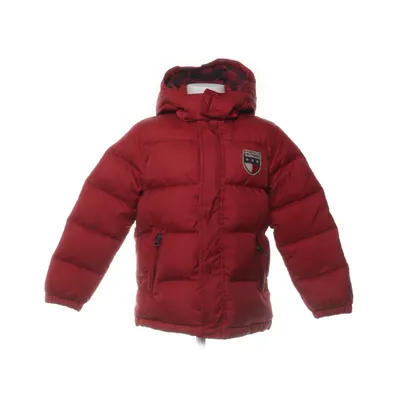 Dunjakke (Rød) fra Tommy Hilfiger Bomuld, Dun, Fjer, Nylon