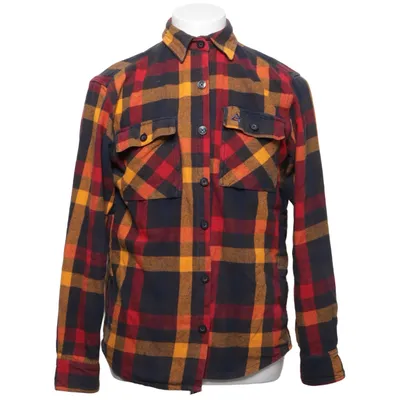 Flanellskjorta (Svart, Röd, Gul, Orange) från Garphyttan Bomull
