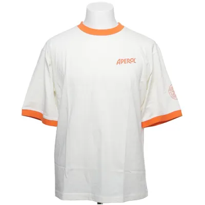 T-shirt (Blanc, Orange) de Aperol Coton biologique