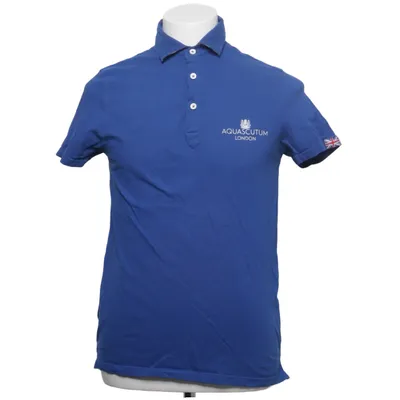 Polo shirt (Blue) from Aquascutum Cotton, Elastane