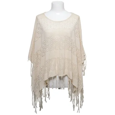 Poncho (Beige) van Pieces