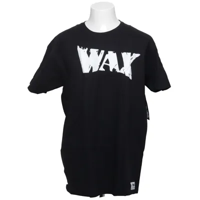 T-shirt (Zwart) van Wax Katoen