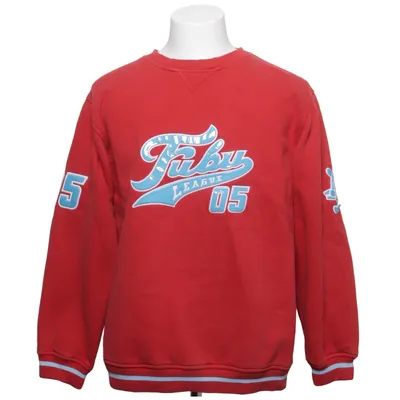 Sweatshirt (Rouge, Bleu, Blanc) de Fubu Coton, Polyester