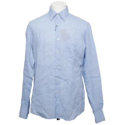 Chemise (Bleu) de Spada Roma Lin