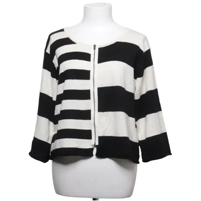 Cardigan (Sort, Hvid) fra The Masai Clothing Company Bomuld, Linned