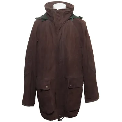 Läderjacka (Brun) från Timberland Bomull, Skinn, Polyamid, Polyester