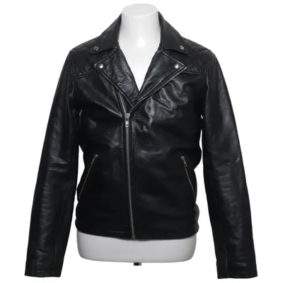 Bikerjacka (Svart) från Barneys Originals Skinn