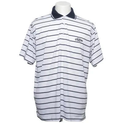 Pikétröja (Vit, Blå) från Callaway Golf Bomull