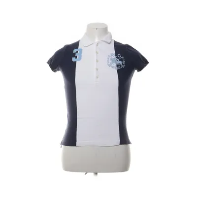 Poloshirt (Blauw, Wit) van Ralph Lauren Sport Katoen
