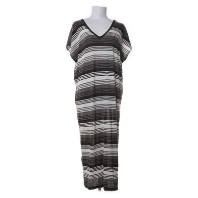 Långklänning (Grå, Vit, Svart) från Norhult Elastan, Polyester