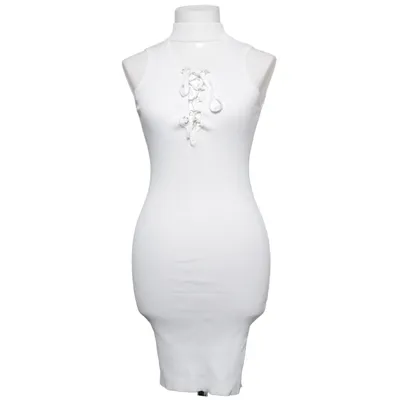 Robe (Blanc) de Lely Wood Polyamide, Viscose