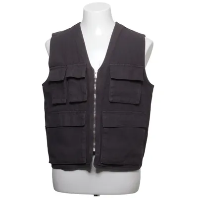 Outer vest (Gray) from ASOS Cotton