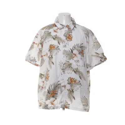 Korte mouwen shirt (Wit, Meerkleurig) van Dressmann Katoen