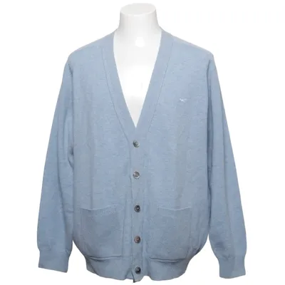 Cardigan (Blue) from Wolsey Wool