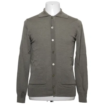 Cardigan (Gray) from Stenströms Merino wool