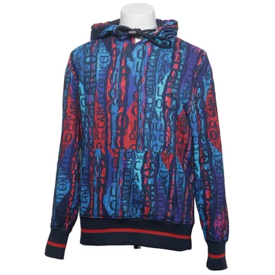 Hoodie (Blue, Red, Multicolored) from Carlo Colucci Cotton